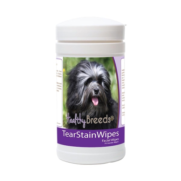 Pamperedpets Lowchen Tear Stain Wipes, 70PK PA3487242 - main